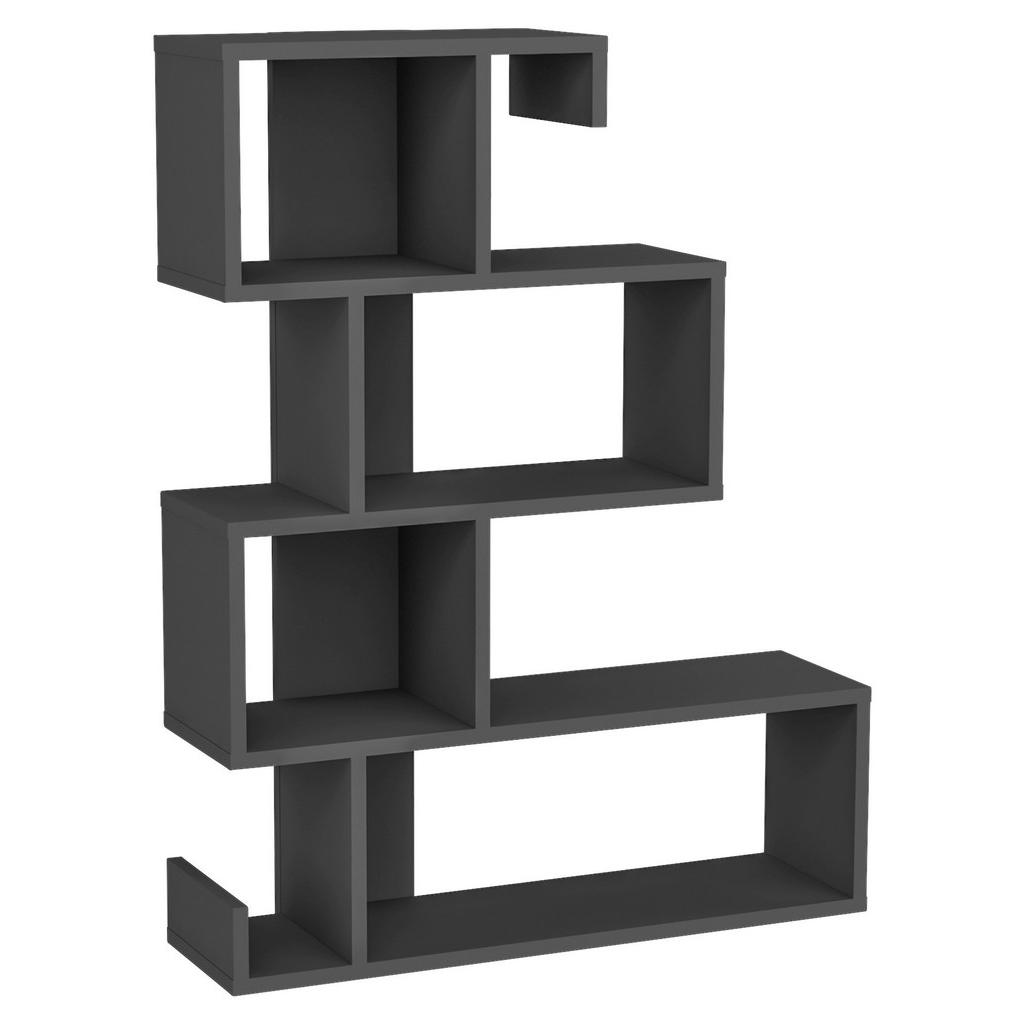 MID.YOU REGÁL, antracitová, 80/103,8/23,8 cm.