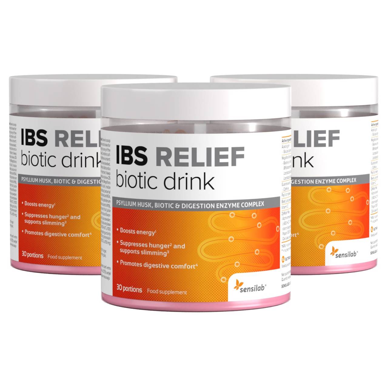 IBS Relief Biotic Drink 3x.