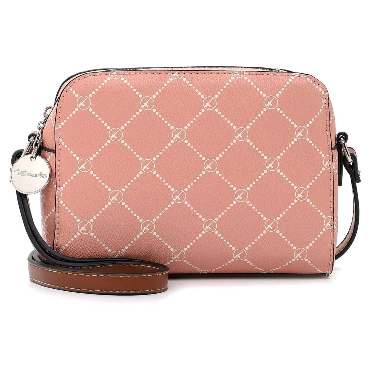 Dámska crossbody kabelka Tamaris Stasias - broskyňová.