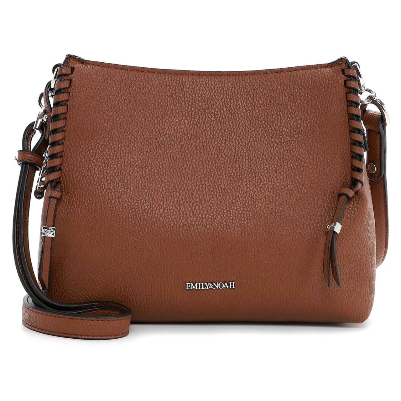 Dámska crossbody kabelka Emily & Noah Ilse - koňak.