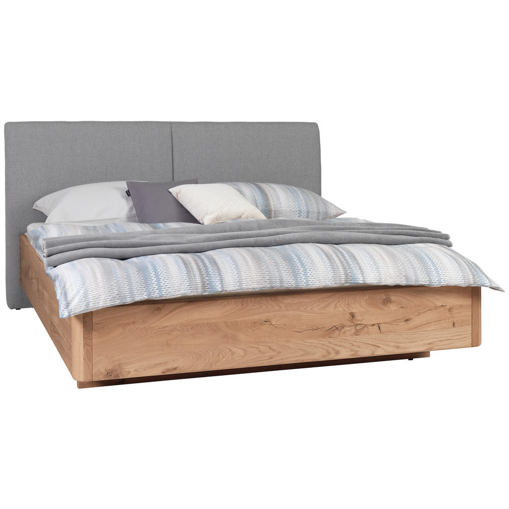 Valnatura POSTEĽ, 180/200 cm, sivá, farba duba.