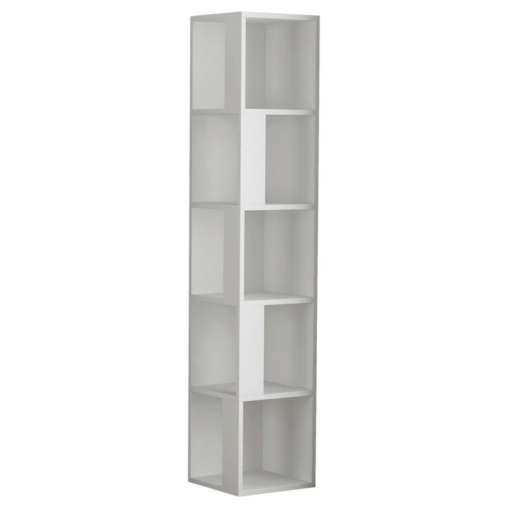 Livetastic ROHOVÝ REGÁL, biela, 32/159/32 cm.