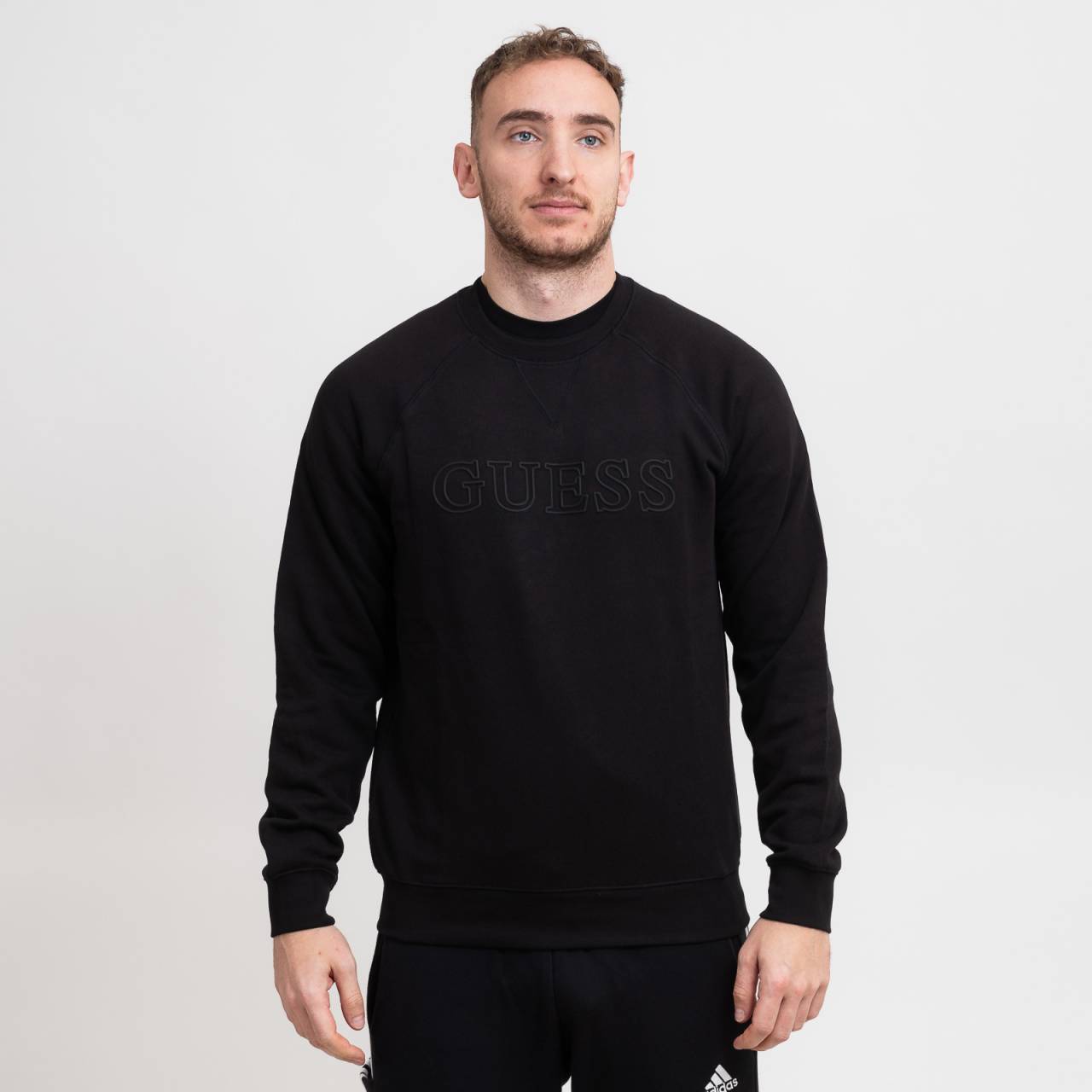 Guess aldwin sweatshirt crew neck s.