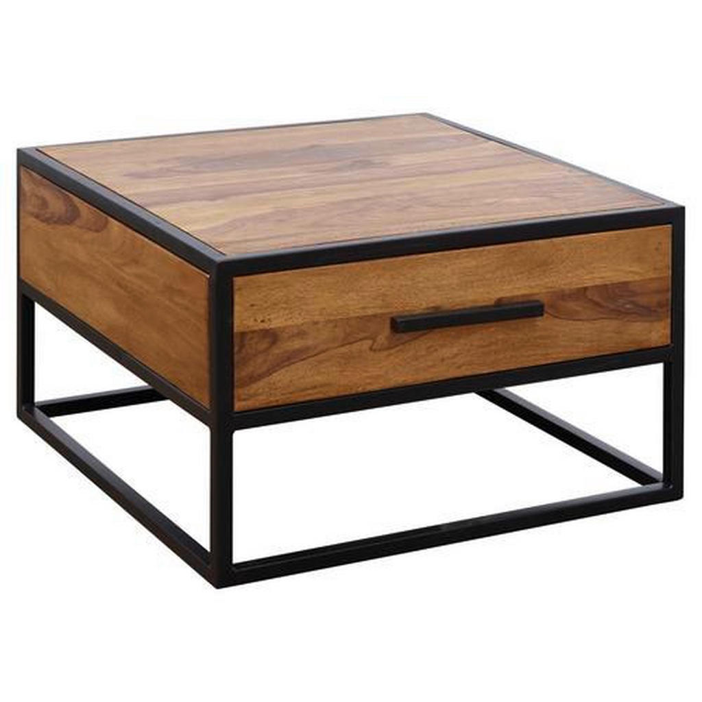 MID.YOU KONFERENČNÝ STOLÍK, farba indického palisandra, drevo, 65/65/38 cm.