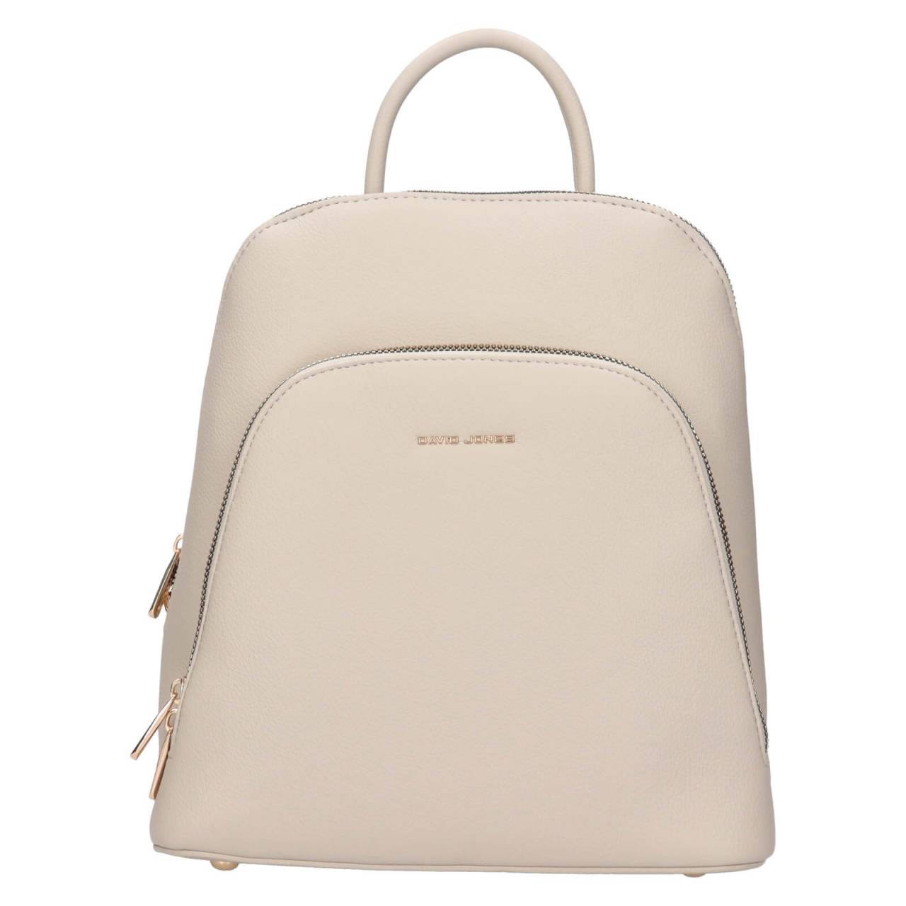 Módny dámsky batoh David Jones Zélia - šedo-béžová.