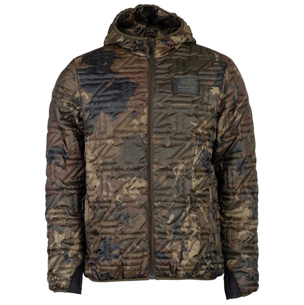 Nash bunda zt climate jacket - m.
 ● Unikátne prešívanie písmom ZT.
 ● Vypchaté dutým vláknom Therma Core.
 ● Dve vrecká na zips.
 ● Nastaviteľný pás a kapucňa.
 ● Neoprénové manžety rukávov s dierou na palec.
 ● Dostupné vo veľkostiach Small-XXXL.