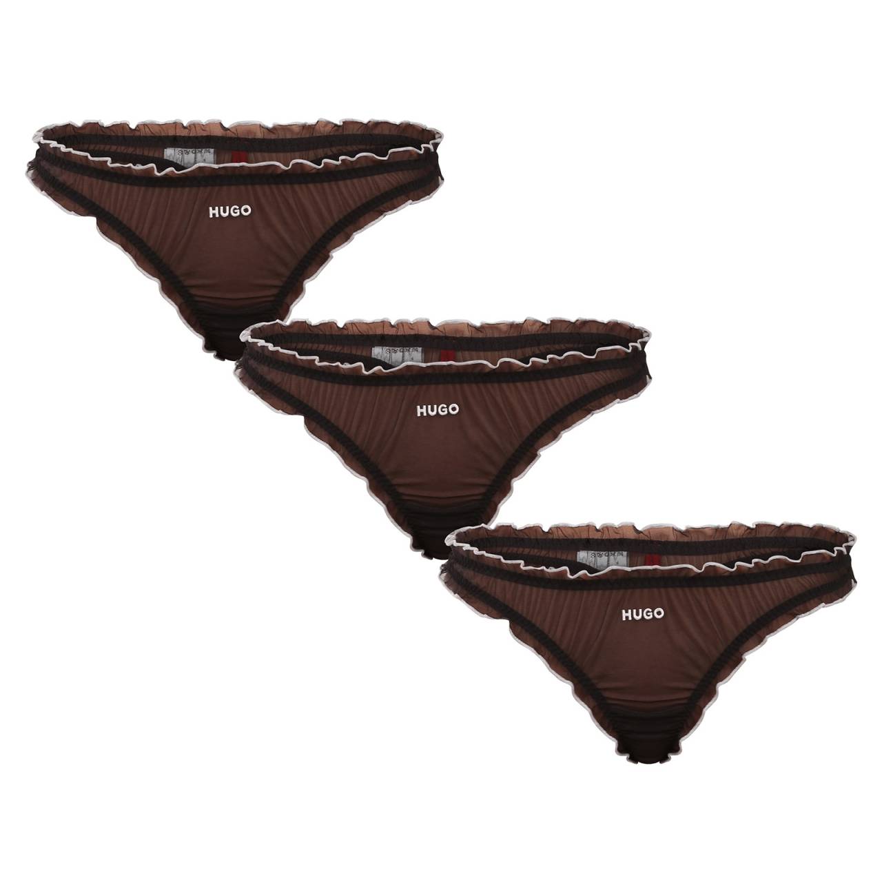 3PACK dámske tangá HUGO čierne (50550109 001) S.
Hľadáte kvalitnú a pohodlnú spodnú bielizeň?