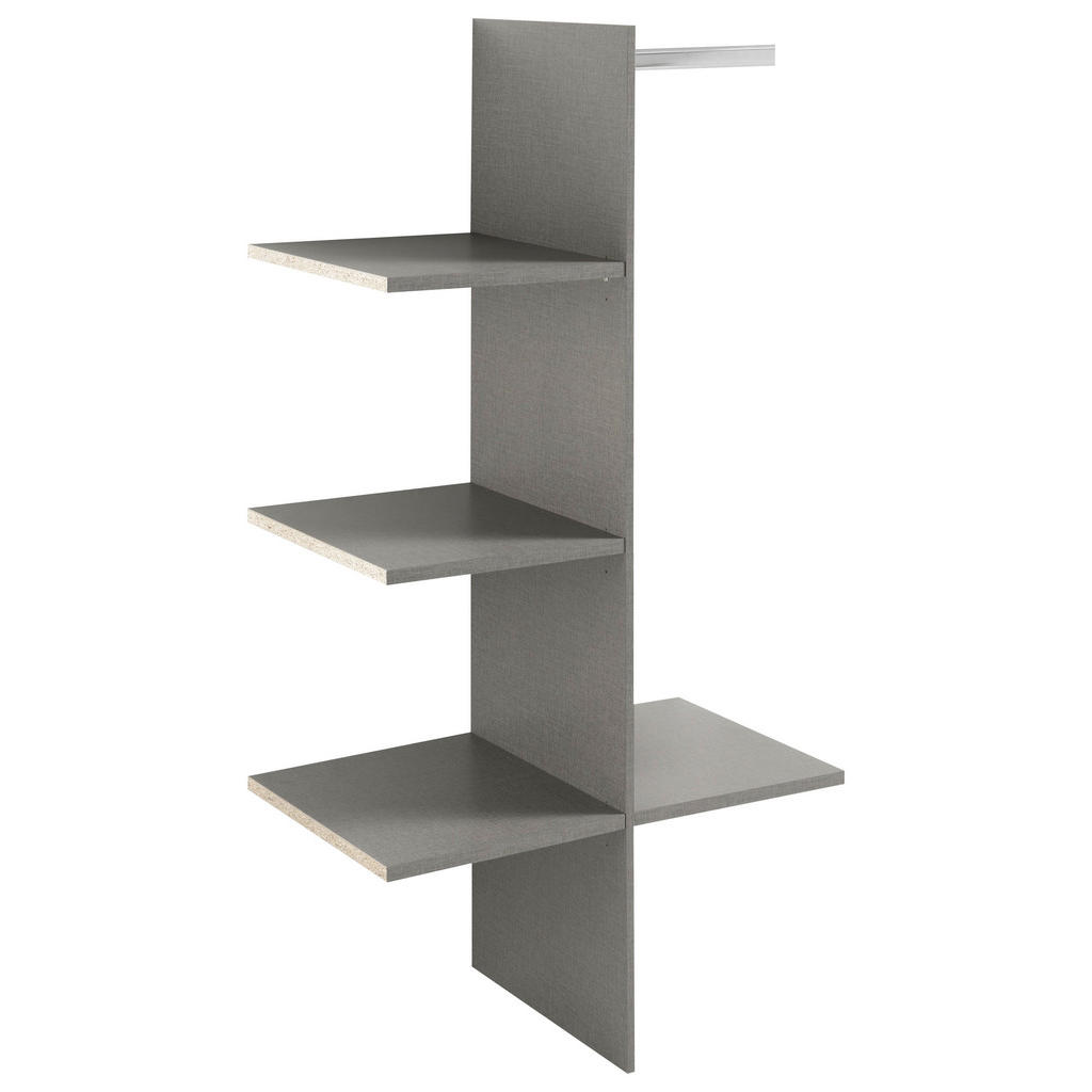 Xora VNÚTORNÉ ČLENENIE, sivá, 82,7/158,5/47,7 cm.