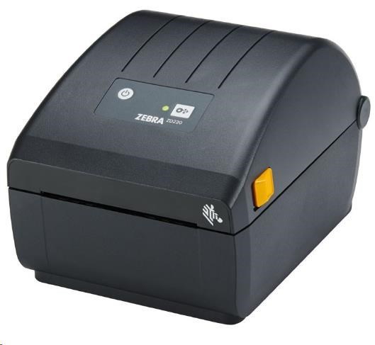 Zebra ZD220 ZD22042-D1EG00EZ DT tiskárna štítků, 8 dots/mm (203 dpi), odlepovač, EPLII, ZPLII, USB.