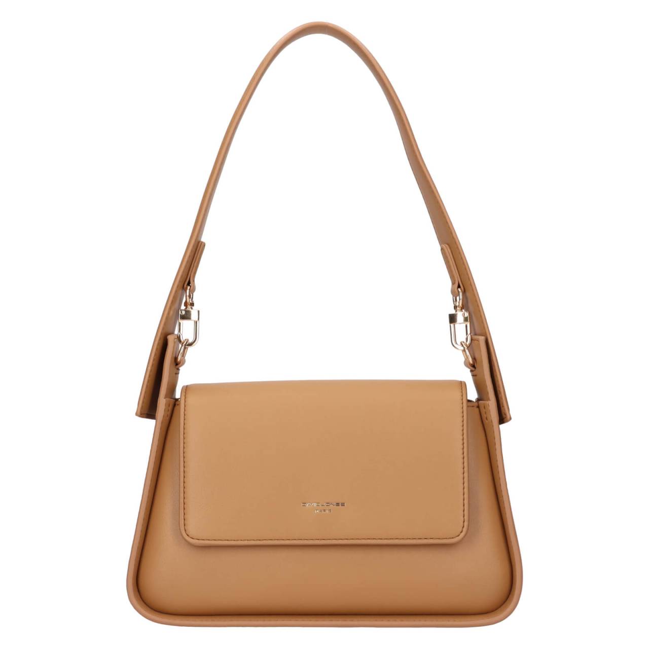 Dámska crossbody kabelka David Jones Aditi - svetlo hnedá.