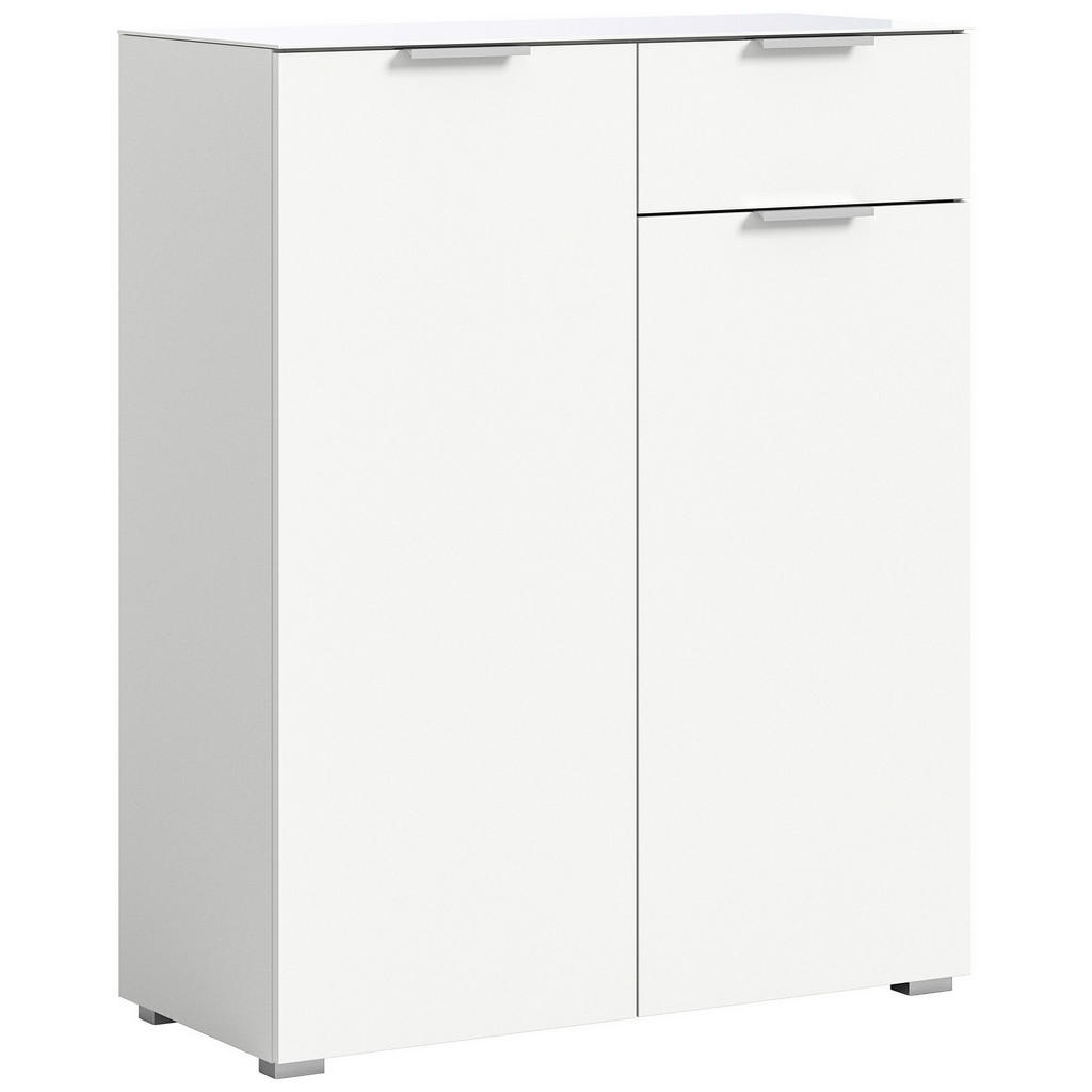 Livetastic KOMODA, biela, 90/112/40 cm.