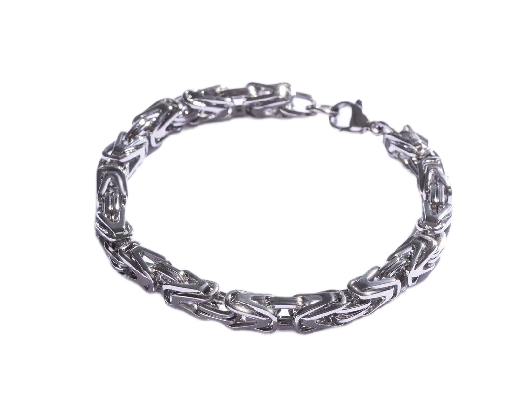 Marc Malone Výrazný pánsky náramok z ocele MCGB5060S 19 cm.