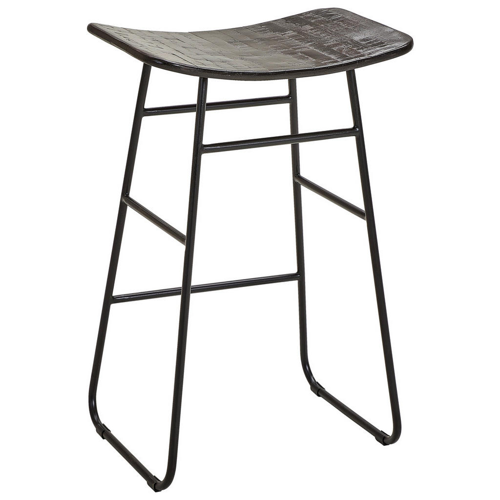 Carryhome BAROVÁ STOLIČKA, čierna, tmavohnedá.