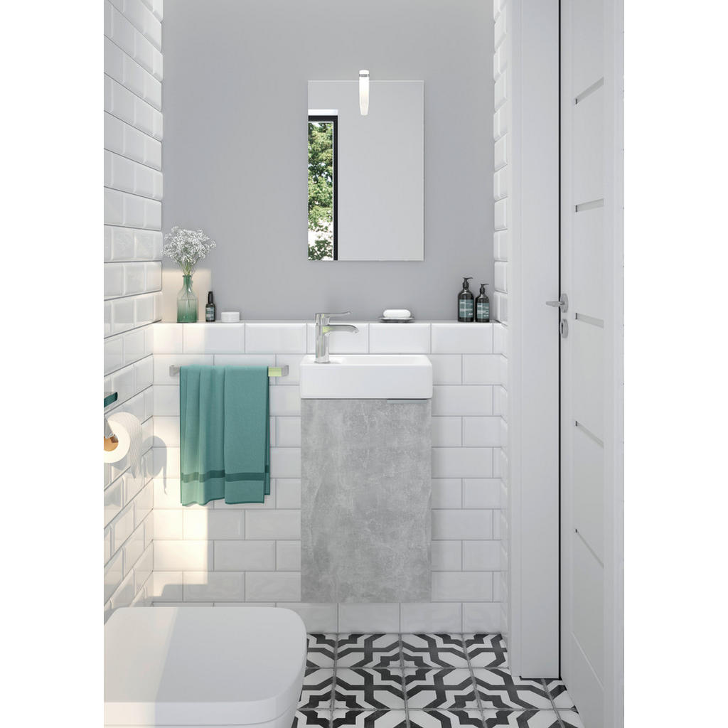 MID.YOU HOSŤOVSKÁ KÚPEĽŇA, sivá, 41 cm.