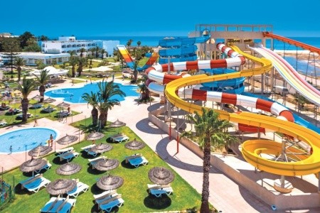 Tunisko Hammamet Splashworld Venus Beach 11 dňový pobyt All Inclusive Letecky Letisko: Praha July 2026 (22/07/26- 1/08/26)