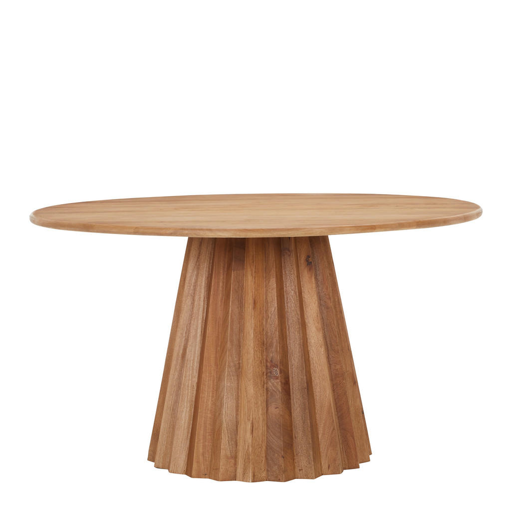 Livetastic JEDÁLENSKÝ STÔL, mangové drevo, prírodná farba, 135/135/76 cm.