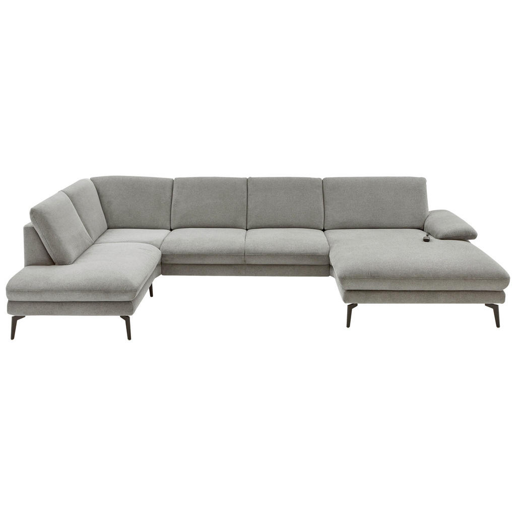 Dieter Knoll SEDACIA SÚPRAVA, textil, sivá.