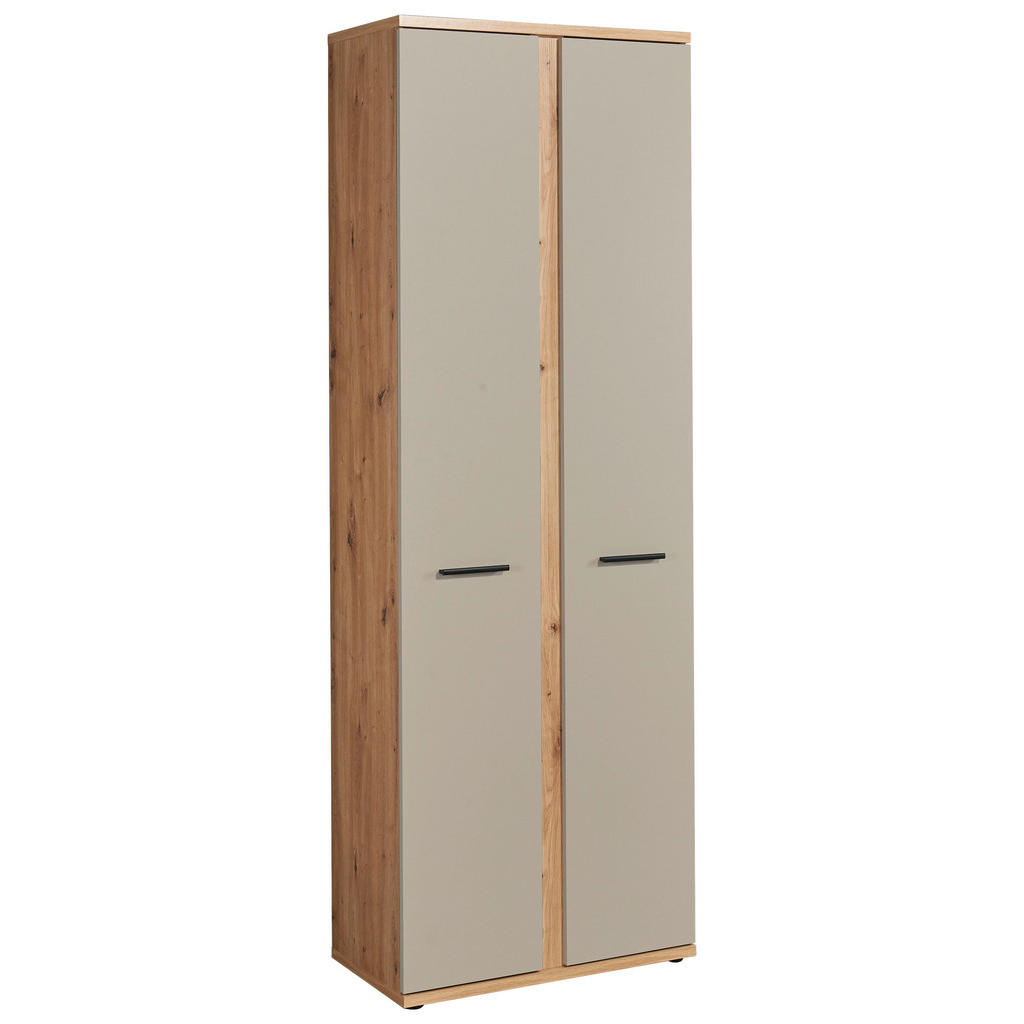 MID.YOU SKRINKA NA DOKUMENTY, kašmírová, dub artisan, 68/200/38 cm.