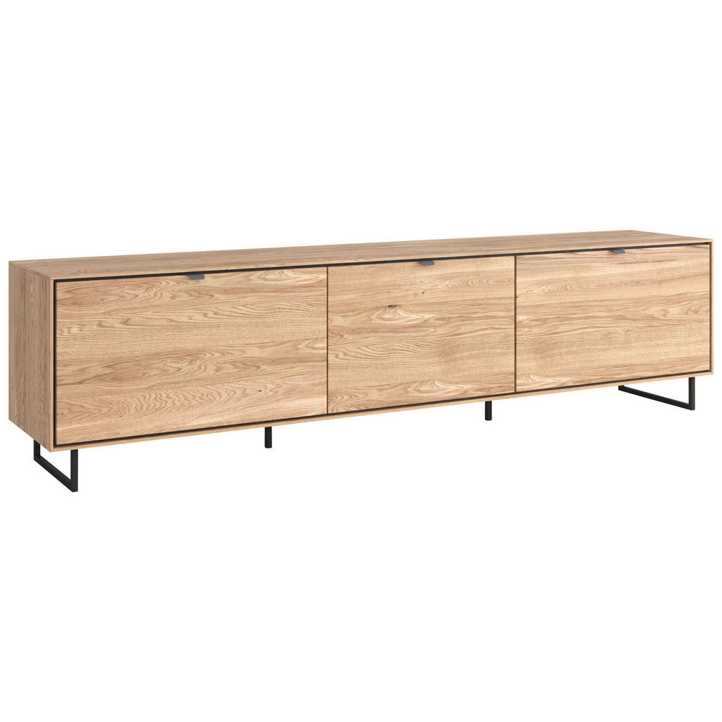 Livetastic NÍZKA KOMODA, dub, farba duba, 210,2/51/45,6 cm.