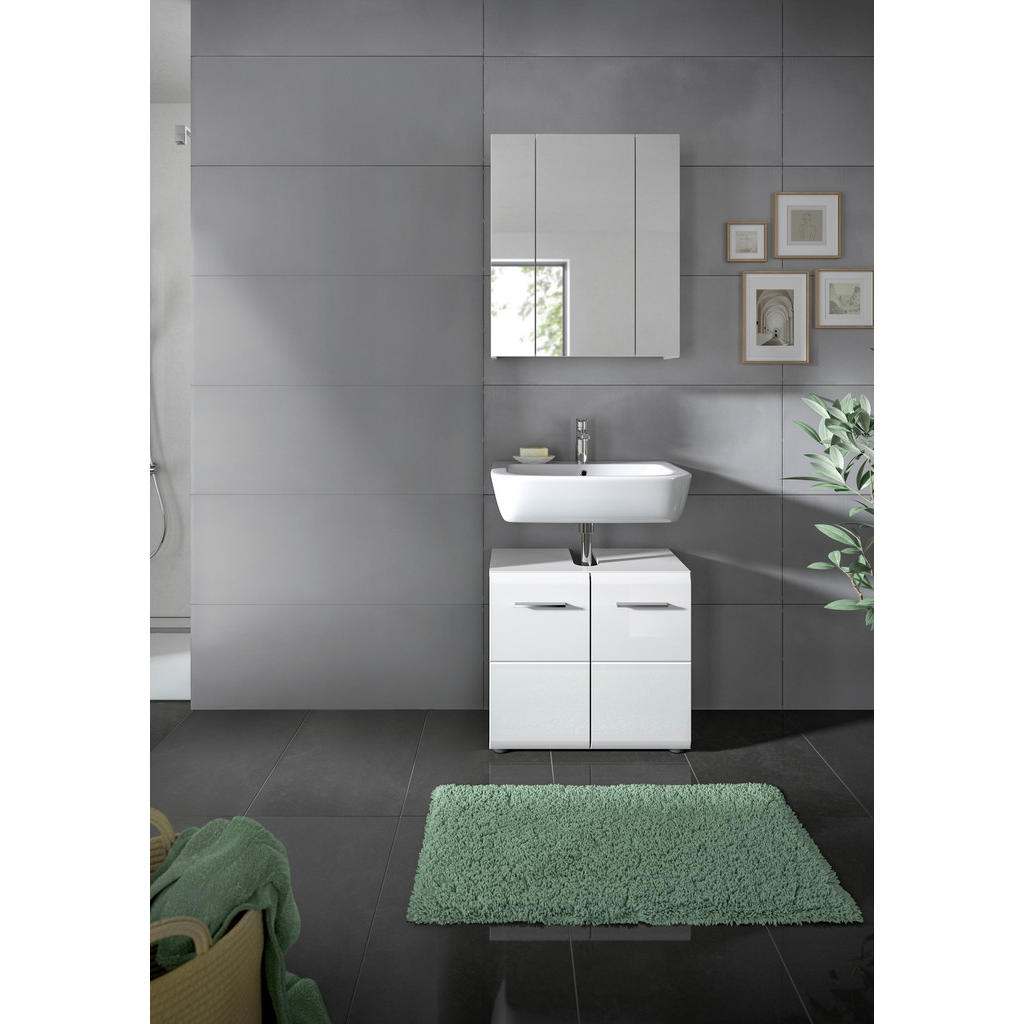 MID.YOU KÚPEĽŇA biela s vysokým leskom.