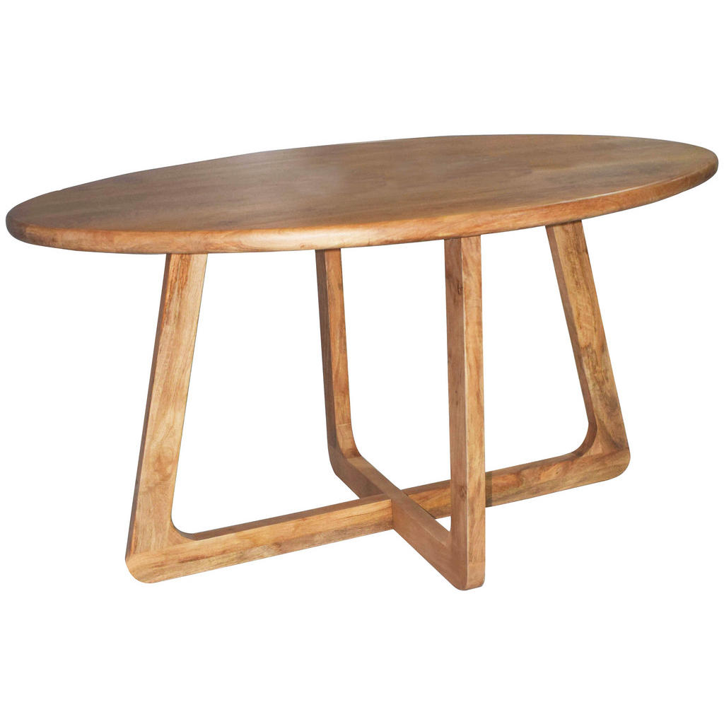 MID.YOU JEDÁLENSKÝ STÔL, mangové drevo, prírodná farba, 145/75,5/100 cm.