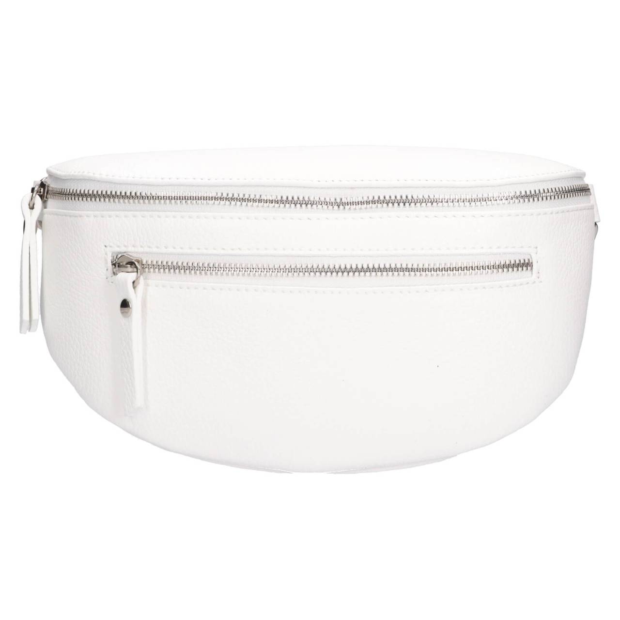 Dámska kožená ľadvinka Italia Pavla - biela.