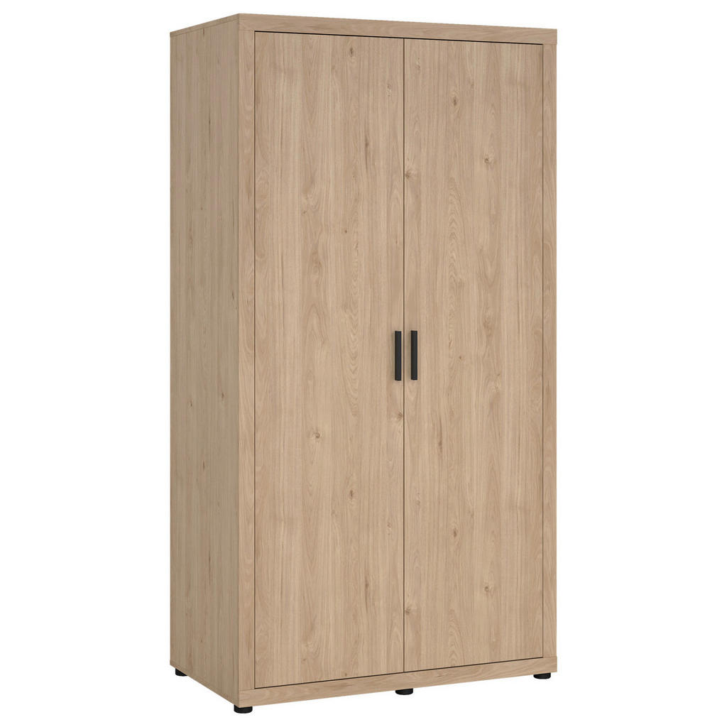 MID.YOU SKRIŇA S OTOČNÝMI DVERAMI, farba duba, 105,3/200,9/59,8 cm.