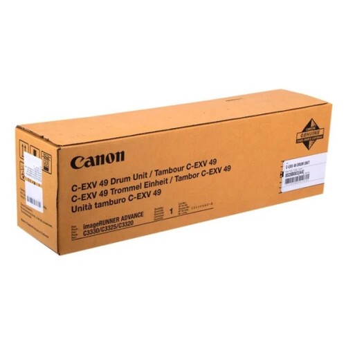 Canon CEXV 49 8528B003 farebná (CMYK) originálna valcová jednotka.
Originálna valcová jednotka = záruka priamo od výrobcu tlačiarne
100 % použitie v tlačiarni - bezproblémové fungovanie s vašou tlačiarňou
Použitím originálneho valca predlžujete životnosť tlačiarne
Overená špičková kvalita - originálna tlačová (valcová) kazeta poskytuje mimoriadne výsledky
Trvalé a profesionálne výsledky tlače - dlhodobá udržateľnosť tlače
Produktivita tlače - rovnaká tlač po celú životnosť valca
Maximálna jednoduchá obsluha sa rovná efektívna tlač
Garancia Vašej spokojnosti s použitím našej originálnej valcovej jednotky
Zabezpečujeme bezplatnú recykláciu originálnych náplní

Kód výrobcu: 8528B003