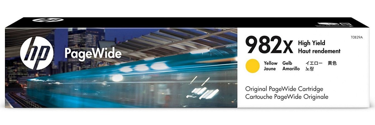 HP 982X T0B29A žlutá (yellow) originální inkoustová cartridge.
Originálna cartridge = záruka priamo od výrobcu tlačiarne
100 % použitie v tlačiarni - spoľahlivá a bezproblémová tlač
Použitím originálnej náplne predlžujete životnosť tlačiarne
Overená špičková kvalita - jasný a čitateľný text, jemná grafika, kvalitnejšie obrázky
Použitie originálnej kazety ponúka rýchly a vysoký výkon a pritom stabilné výsledky = EFEKTÍVNA TLAČ
Jednoduchá inštalácia a údržba
Zabezpečujeme bezplatnú recykláciu originálnych náplní
Garancia Vašej spokojnosti s použitím našej originálnej náplne

Kód výrobcu: T0B29A