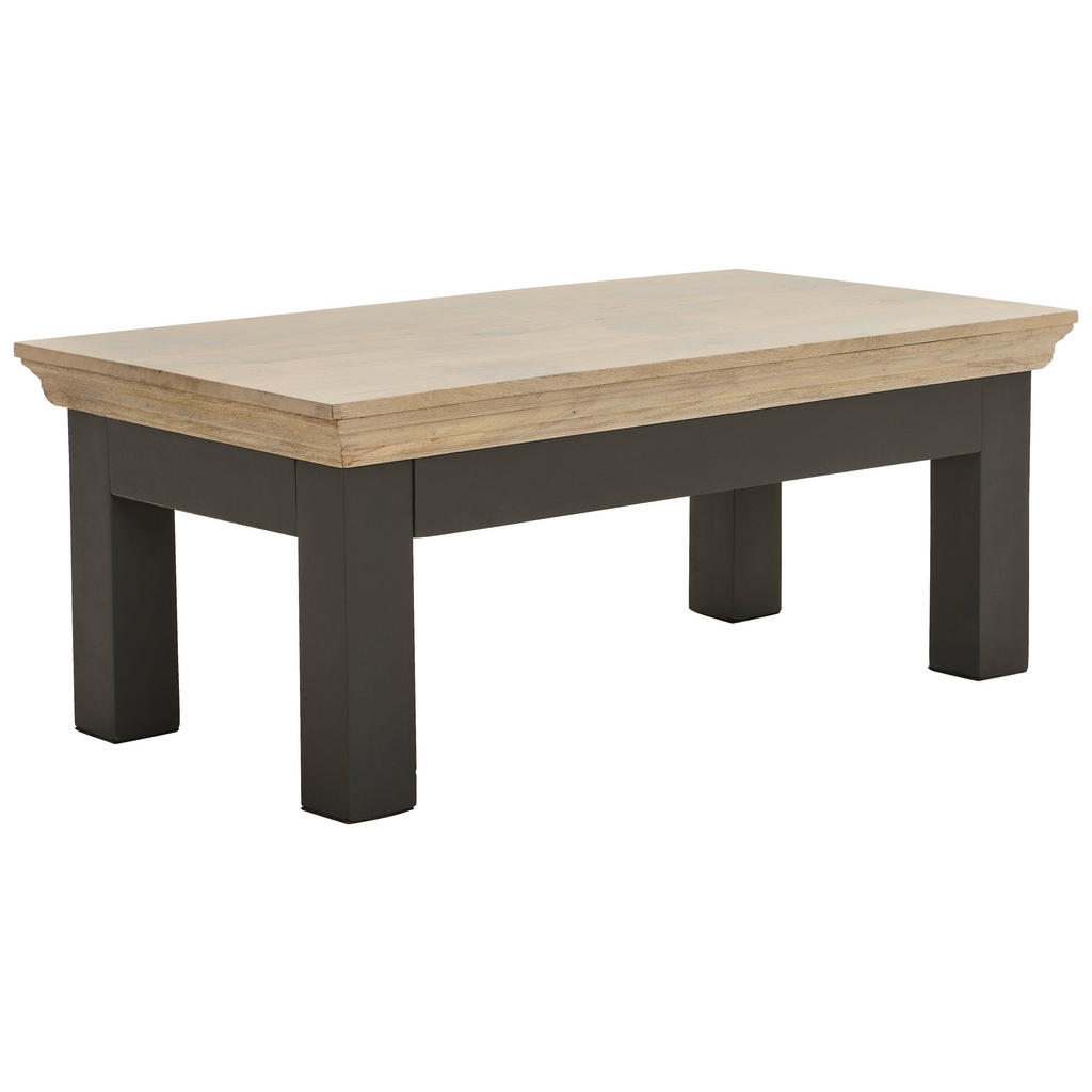 Livetastic KONFERENČNÝ STOLÍK, sivá, prírodná farba, drevo, 100/40/55 cm.