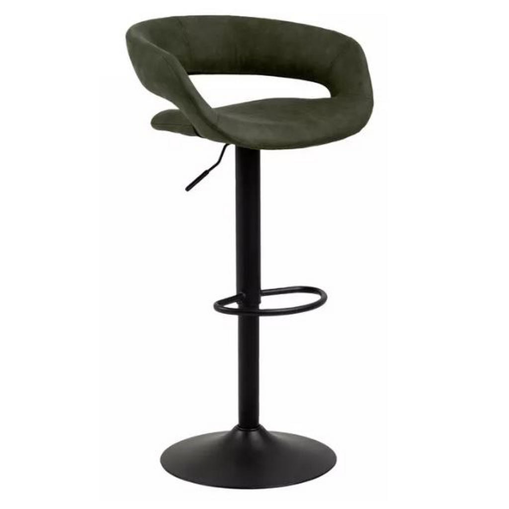 MID.YOU BAROVÁ STOLIČKA, olivovozelená.