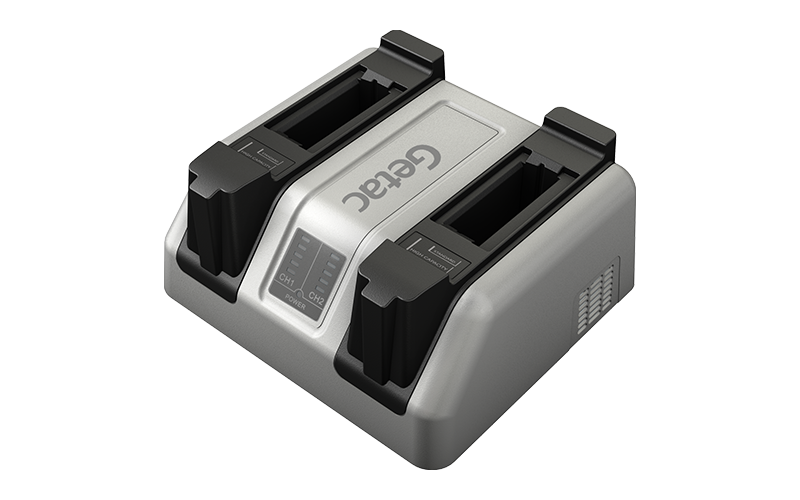 Getac battery cahrging station, 2 slots.