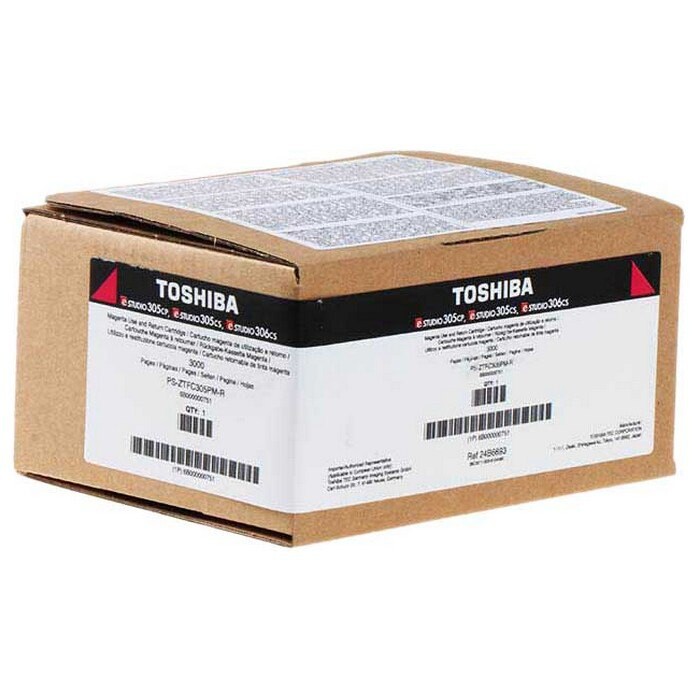 Toshiba T305PMR 6B000000751 purpurový (magenta) originálny toner.
Originálny toner = záruka priamo od výrobcu tlačiarne
100 % použitie v tlačiarni - bezproblémové fungovanie s vašou tlačiarňou
Použitím originálnej náplne predlžujete životnosť tlačiarne
Osvedčená špičková kvalita - vysoko kvalitná a spoľahlivá tlač originálnou tlačovou kazetou od prvej do poslednej stránky
Trvalé a profesionálne výsledky tlače - dlhodobá udržateľnosť tlače
Kratšia prodleva pri tlači stránok
Garancia Vašej spokojnosti s použitím našej originálnej náplne
Zabezpečujeme bezplatnú recykláciu originálnych náplní
Zlyhanie náplne v menej ako 1% prípadov
Jednoduchá a rýchla výmena náplne

Kód výrobcu: 6B000000751