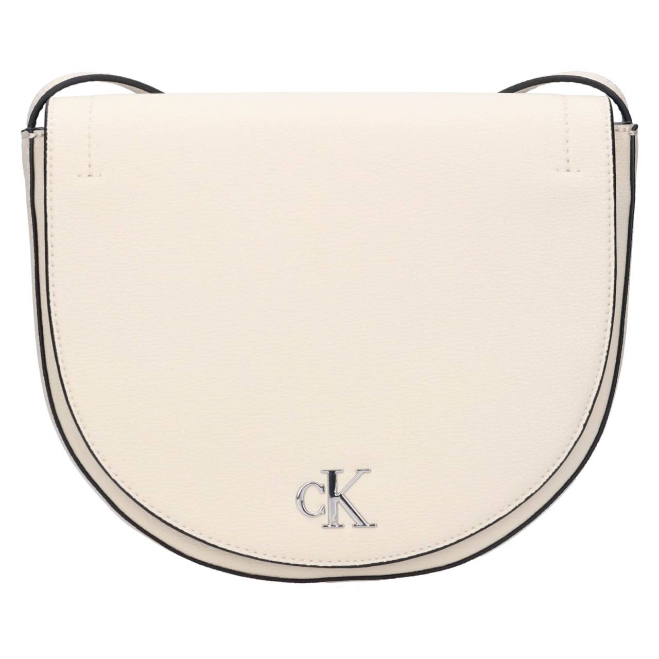 Dámska crossbody kabelka Calvin Klein Liora - krémová.