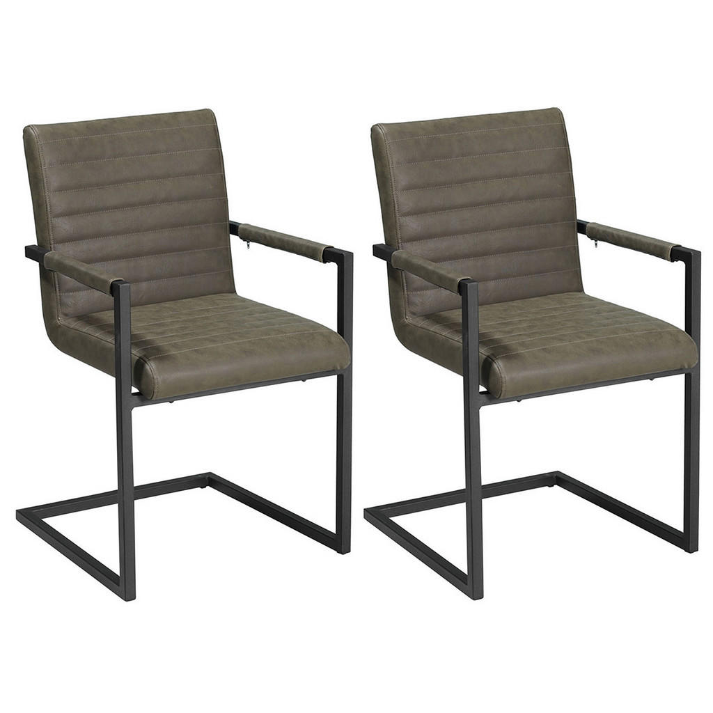 MID.YOU SADA STOLIČIEK S PODRÚČKAMI 2 kus.