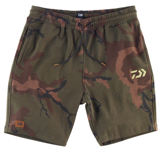 Daiwa kraťasy carp camo joggers shorts - l.
 Materiál: 80% bavlna a 20% polyester.