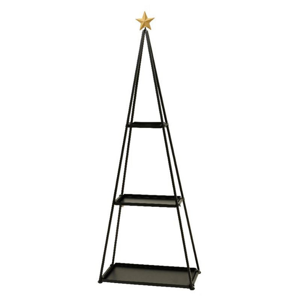 DEKORAČNÝ REGÁL, hrdzavá.