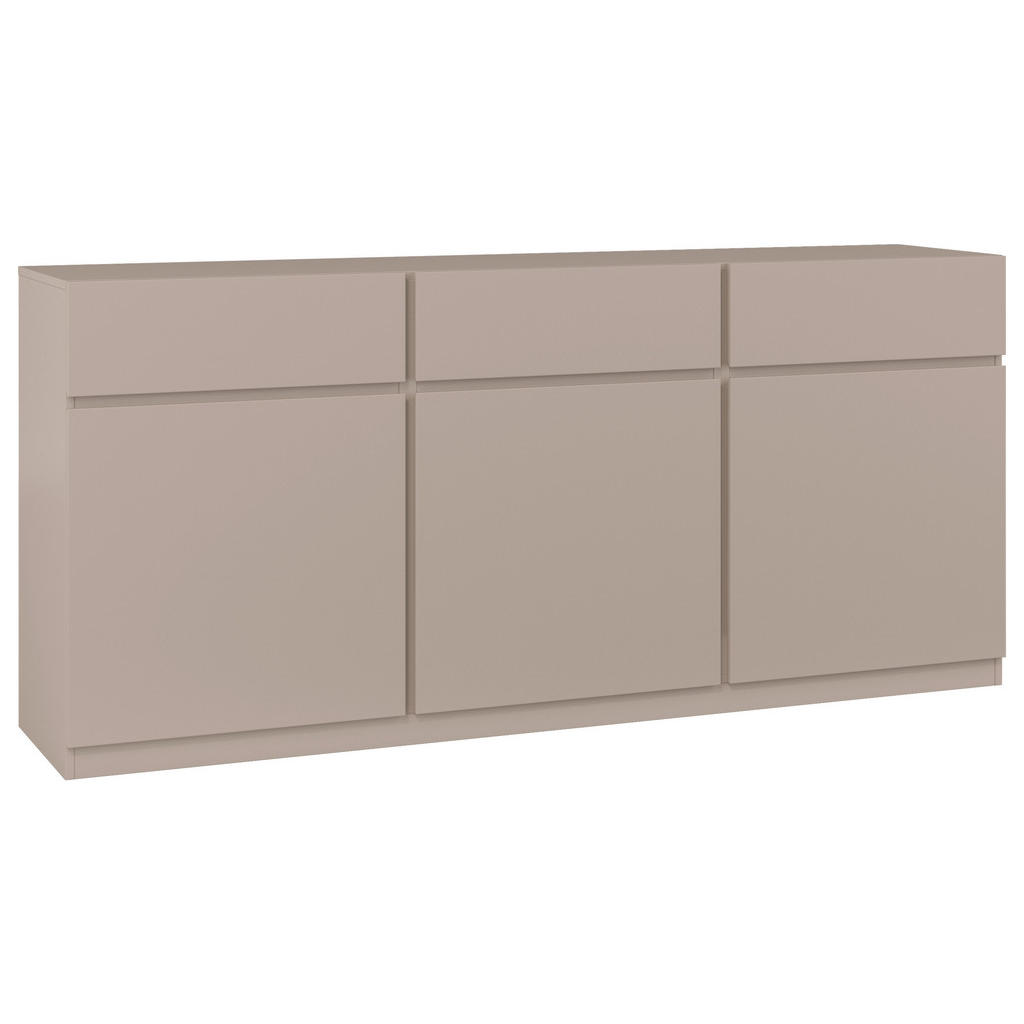 MID.YOU ŠIROKÁ KOMODA, béžová, 180/82,5/40 cm.