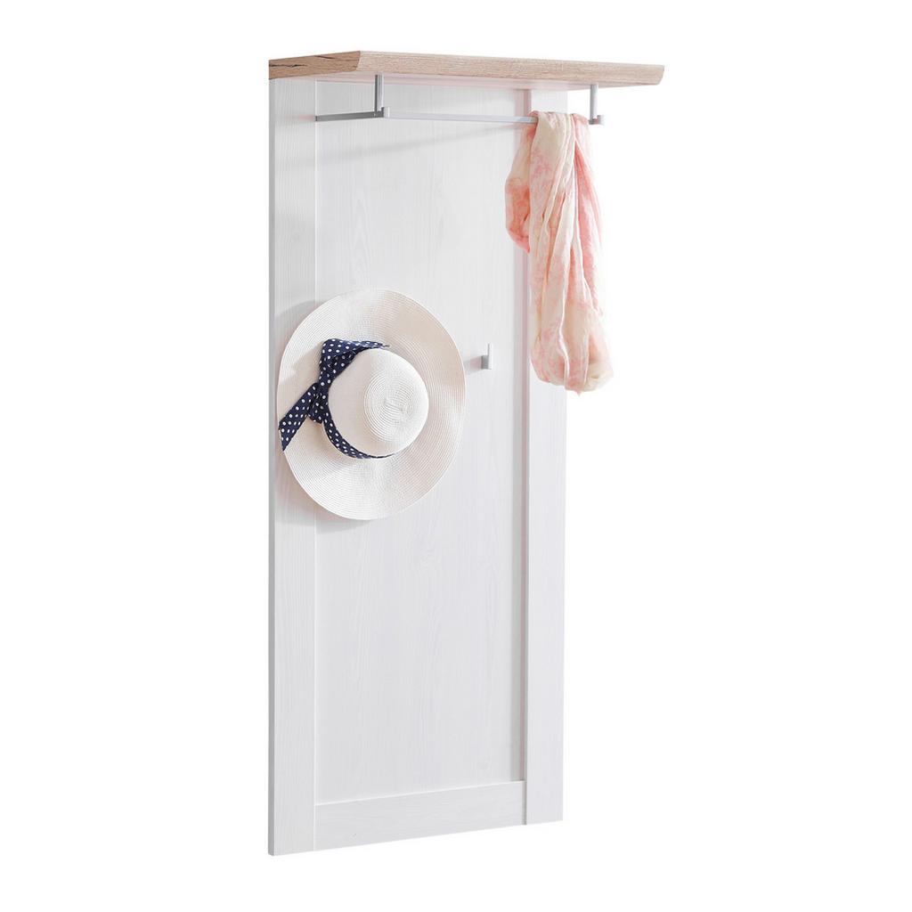 Xora VEŠIAKOVÝ PANEL, biela, farba duba,.