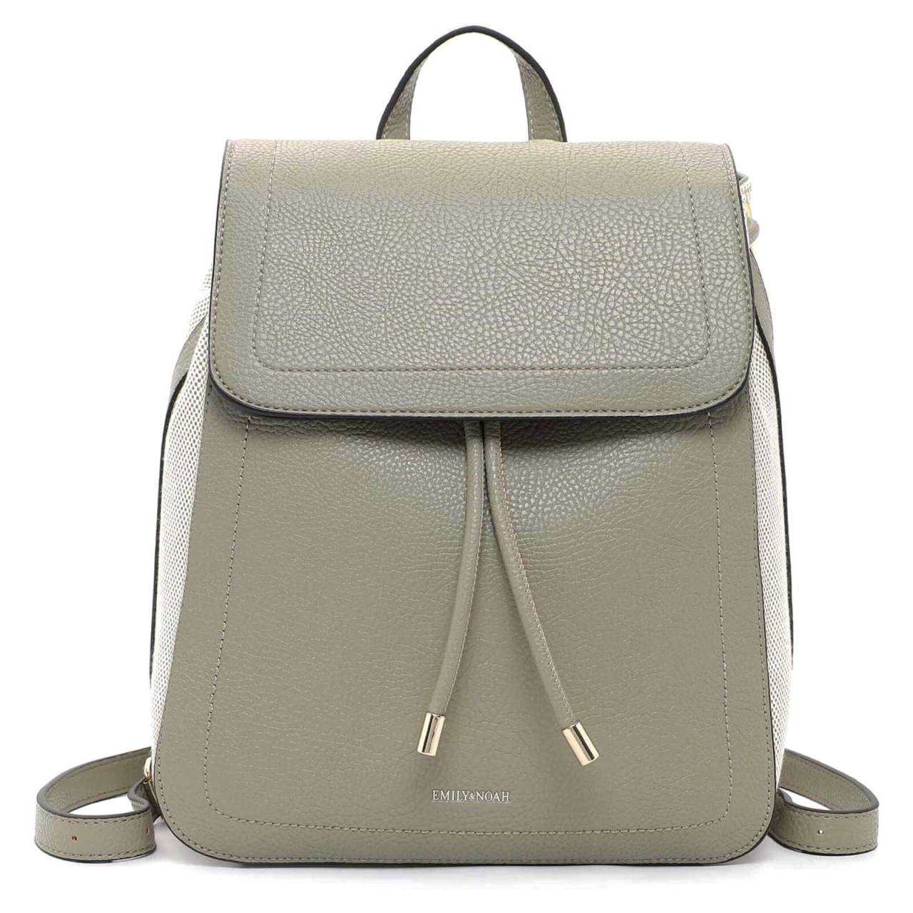 Elegantný dámsky batoh Emily & Noah Dudea - khaki.