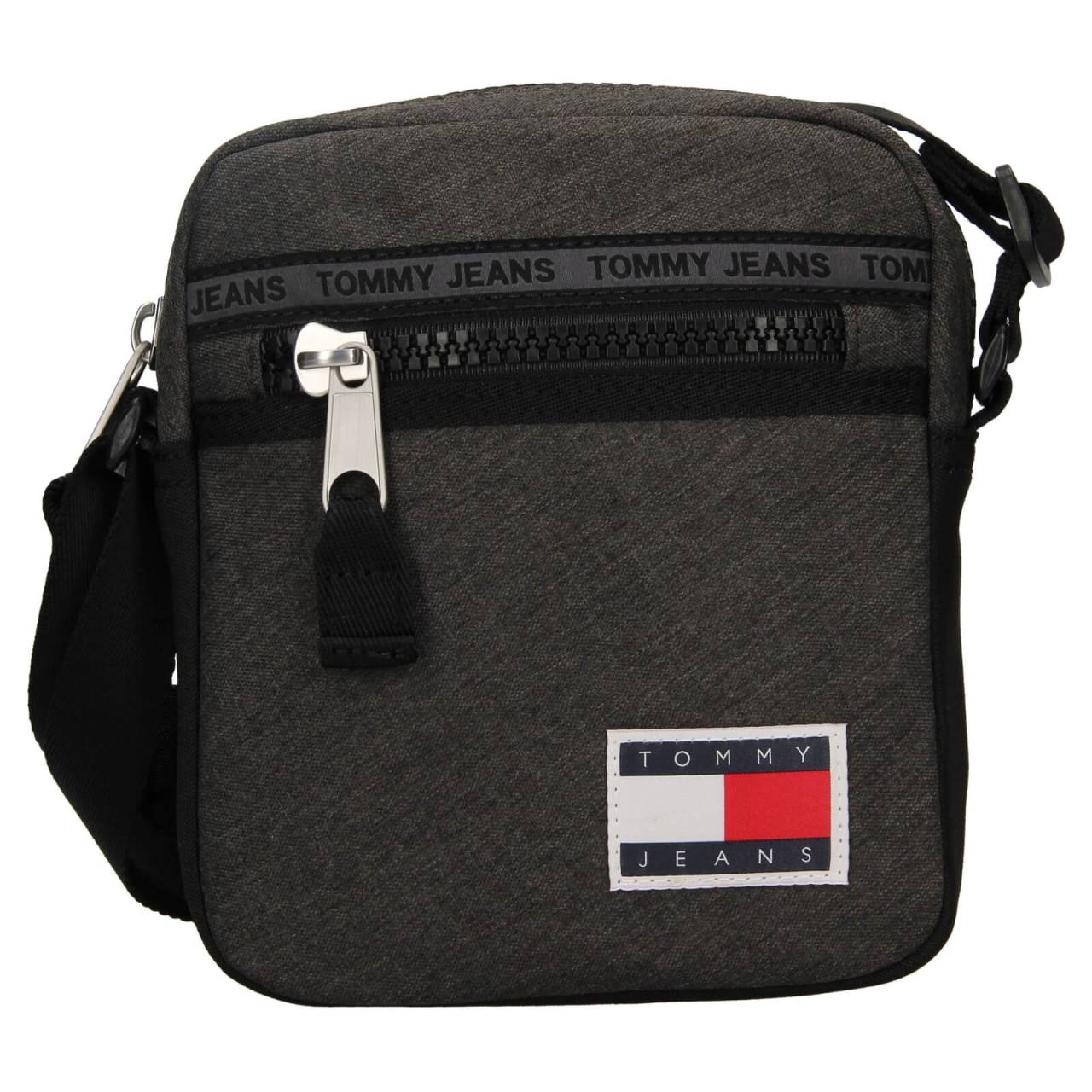 Pánska taška cez rameno Tommy Hilfiger Ledon - čierna.