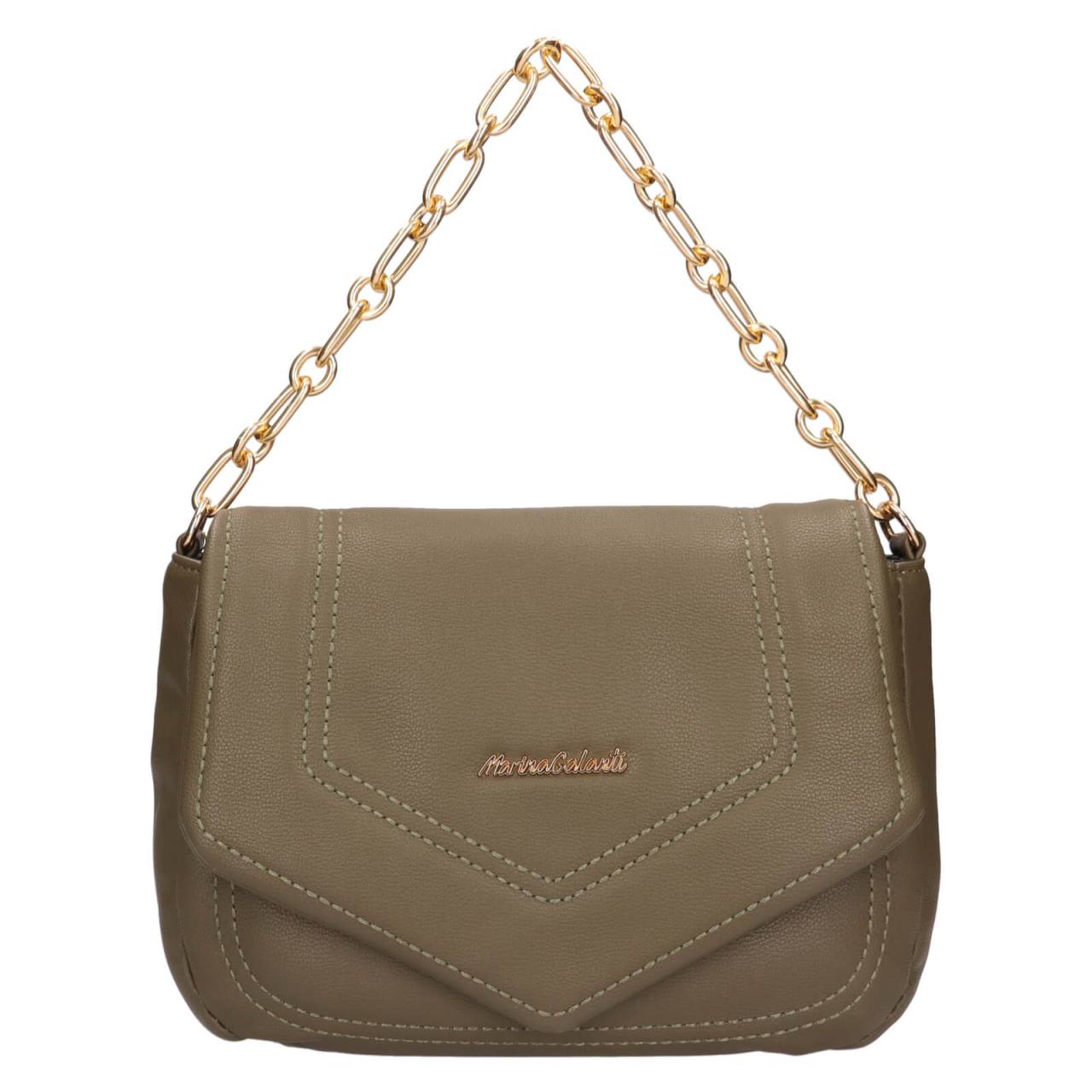 Dámska crossbody kabelka Marina Galanti Isabella - olivová.