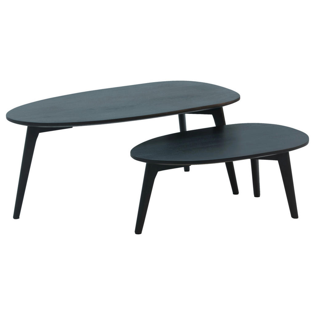 P & B KONFERENČNÝ STOLÍK, čierna, drevo, 100/50/42 cm.