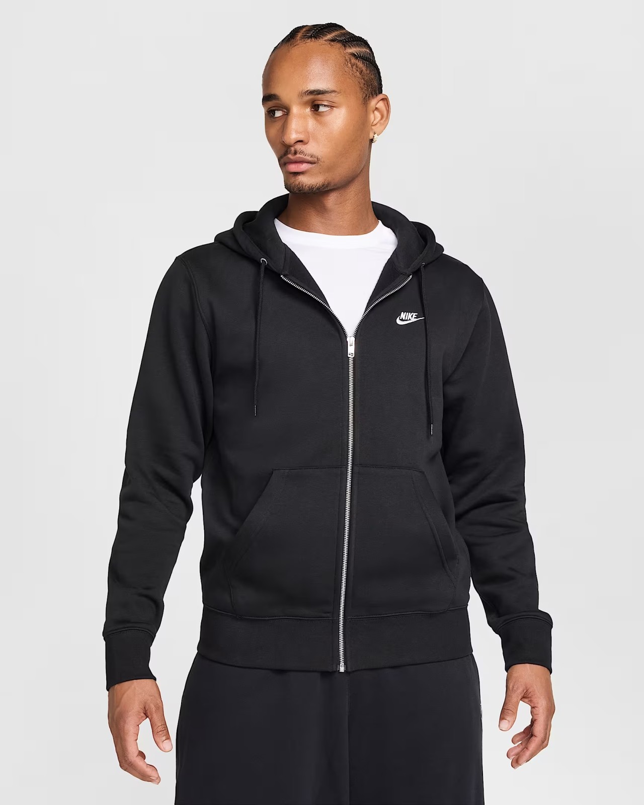 Nike Club Mens Full-Zip Fleece Hoodie 3XL.