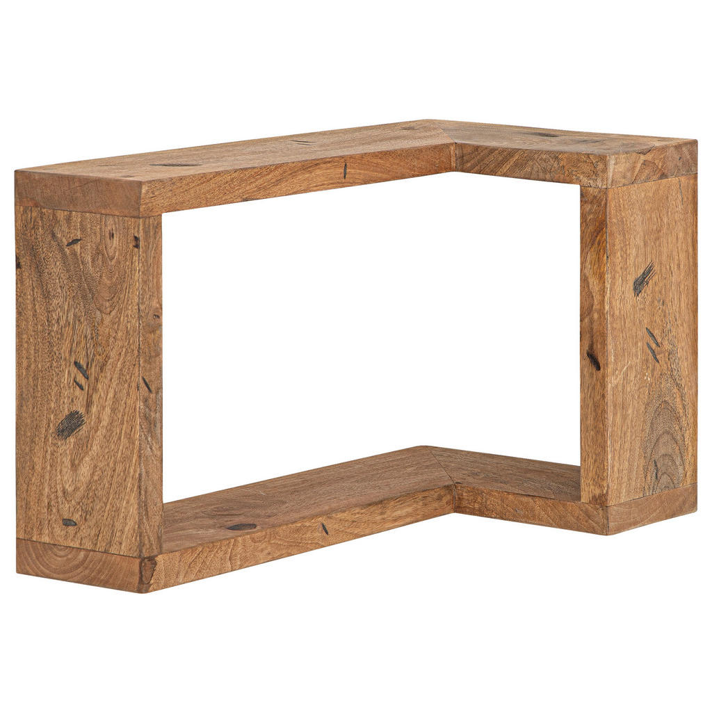 Livetastic REGÁL, medová, mangové drevo, 50/30/27 cm.