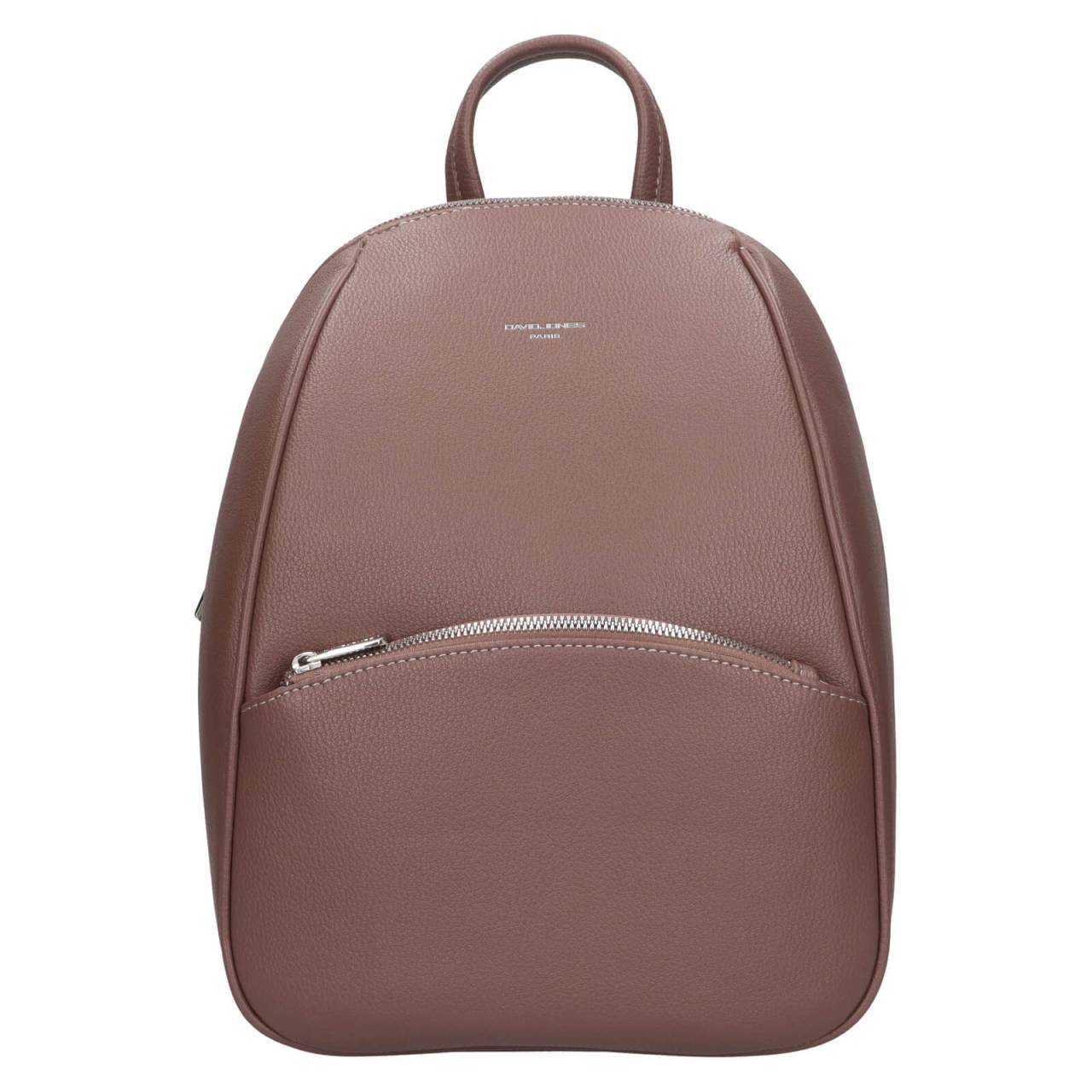 Módny dámsky batoh David Jones Eliaz - tmavo hnedá.