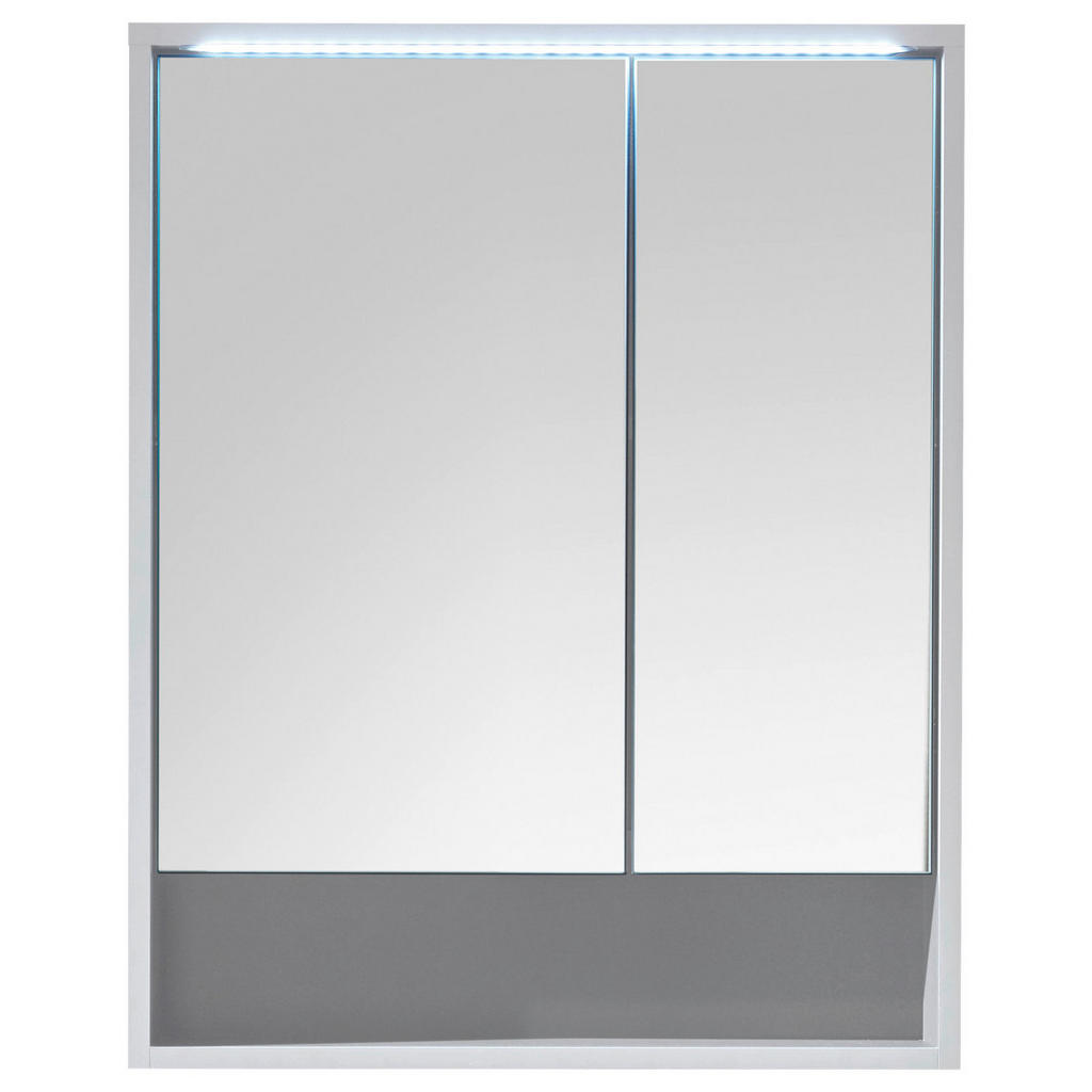 MID.YOU ZRKADLOVÁ SKRINKA, biela, 60/75/20 cm.