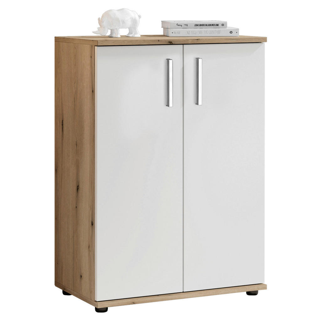 MID.YOU KOMODA, biela, farba duba, 60/84/35 cm.