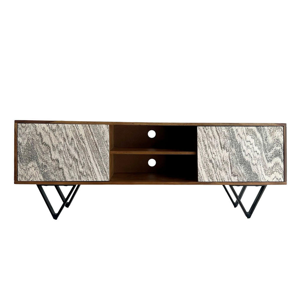 Livetastic NÍZKA KOMODA, indický palisander, farba indického palisandra, 150/56/35 cm.