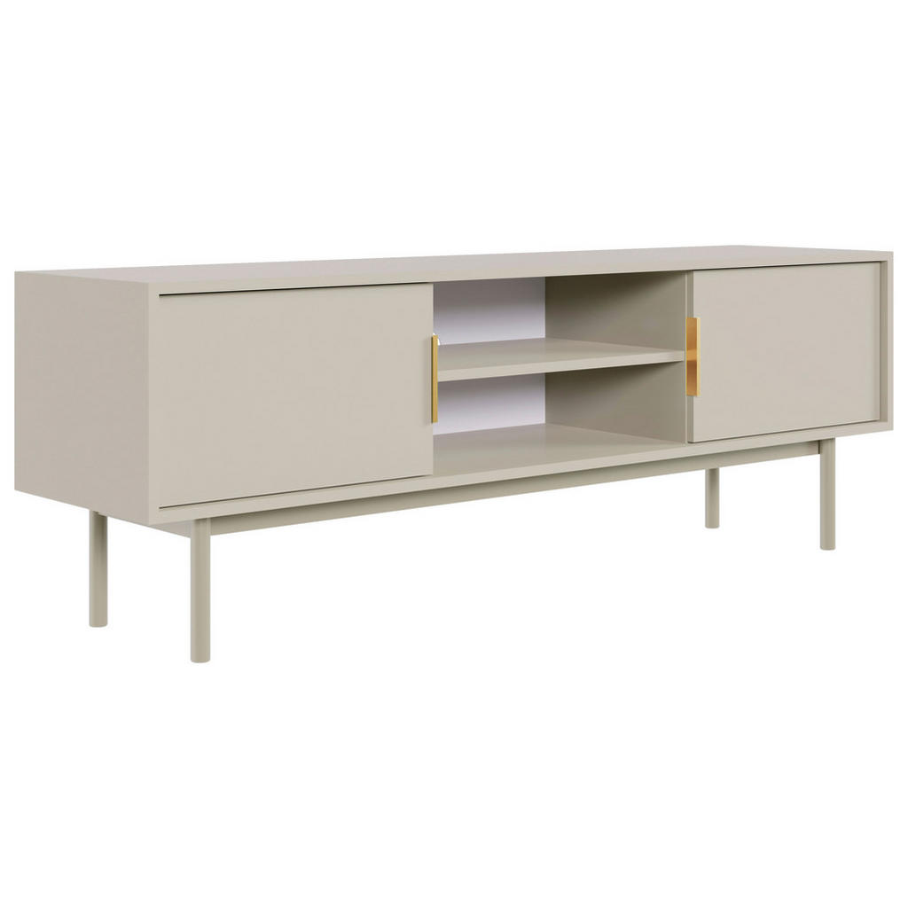 Xora NÍZKA KOMODA, kašmírová, 154/53,5/39 cm.